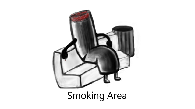 吸菸室指示牌  DA027-1